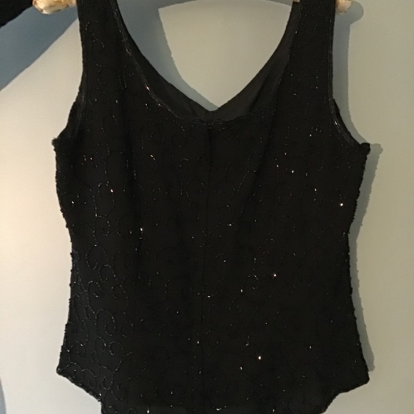 Beaded sleeveless top - Picture 2 of 3